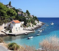 Baia di Milna, isola di Vis