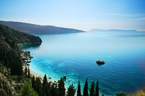 La baie de Komiza