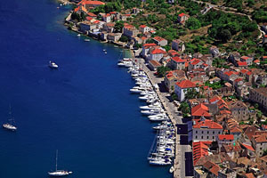 The town of Vis